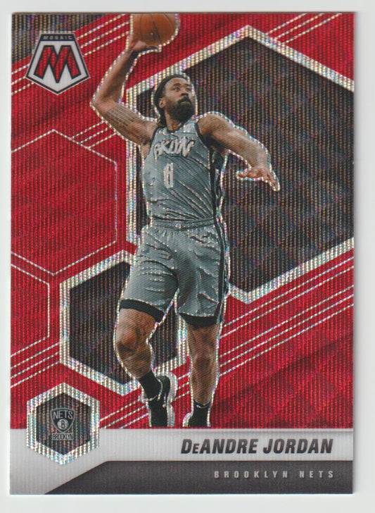 153 DeAndre Jordan - Brooklyn Nets Red Wave