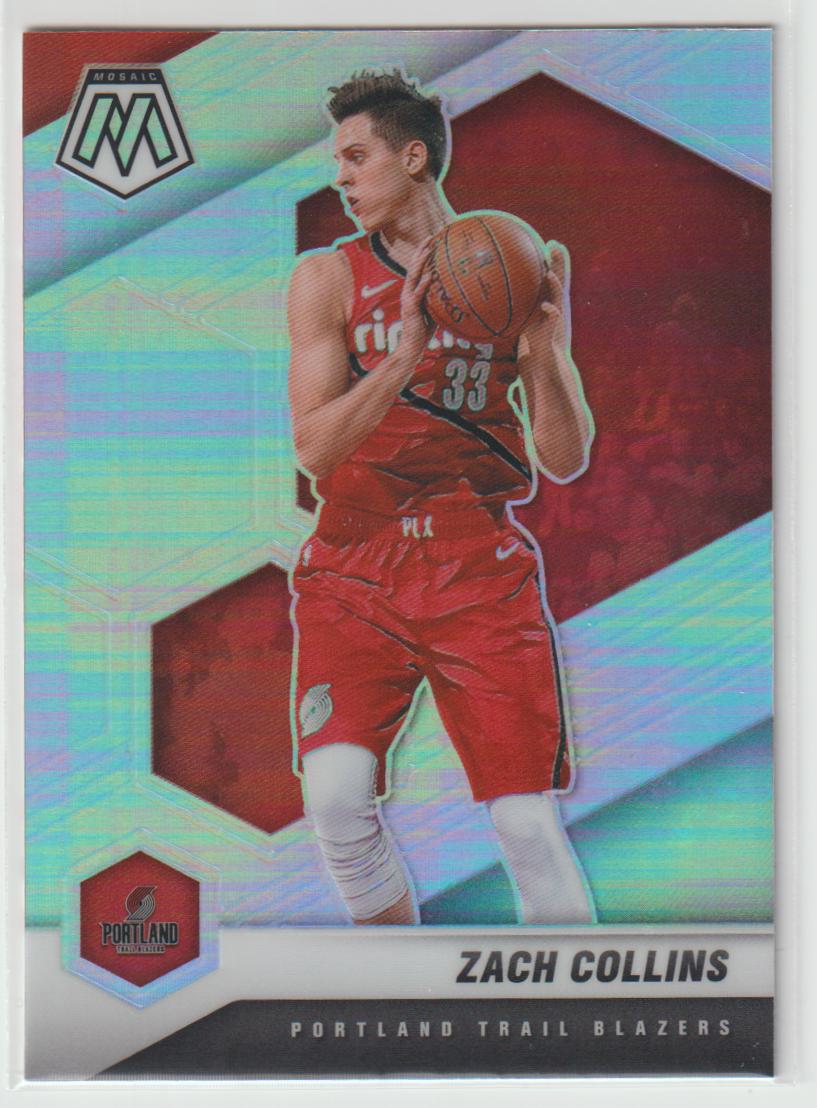 154 Zach Collins - Portland Trail Blazers Silver