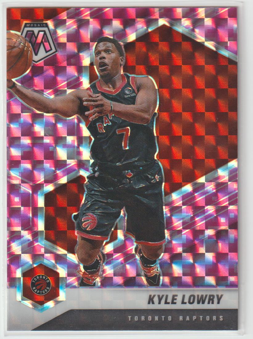 157 Kyle Lowry - Toronto Raptors Camo Pink