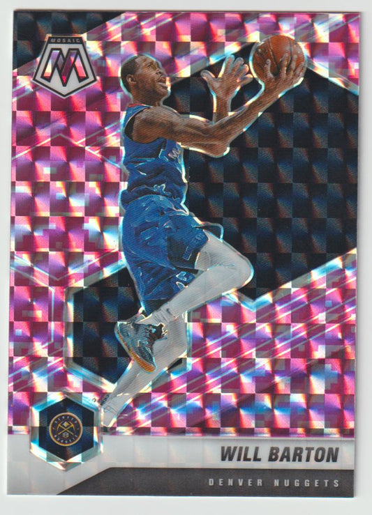 158 Will Barton - Denver Nuggets Camo Pink