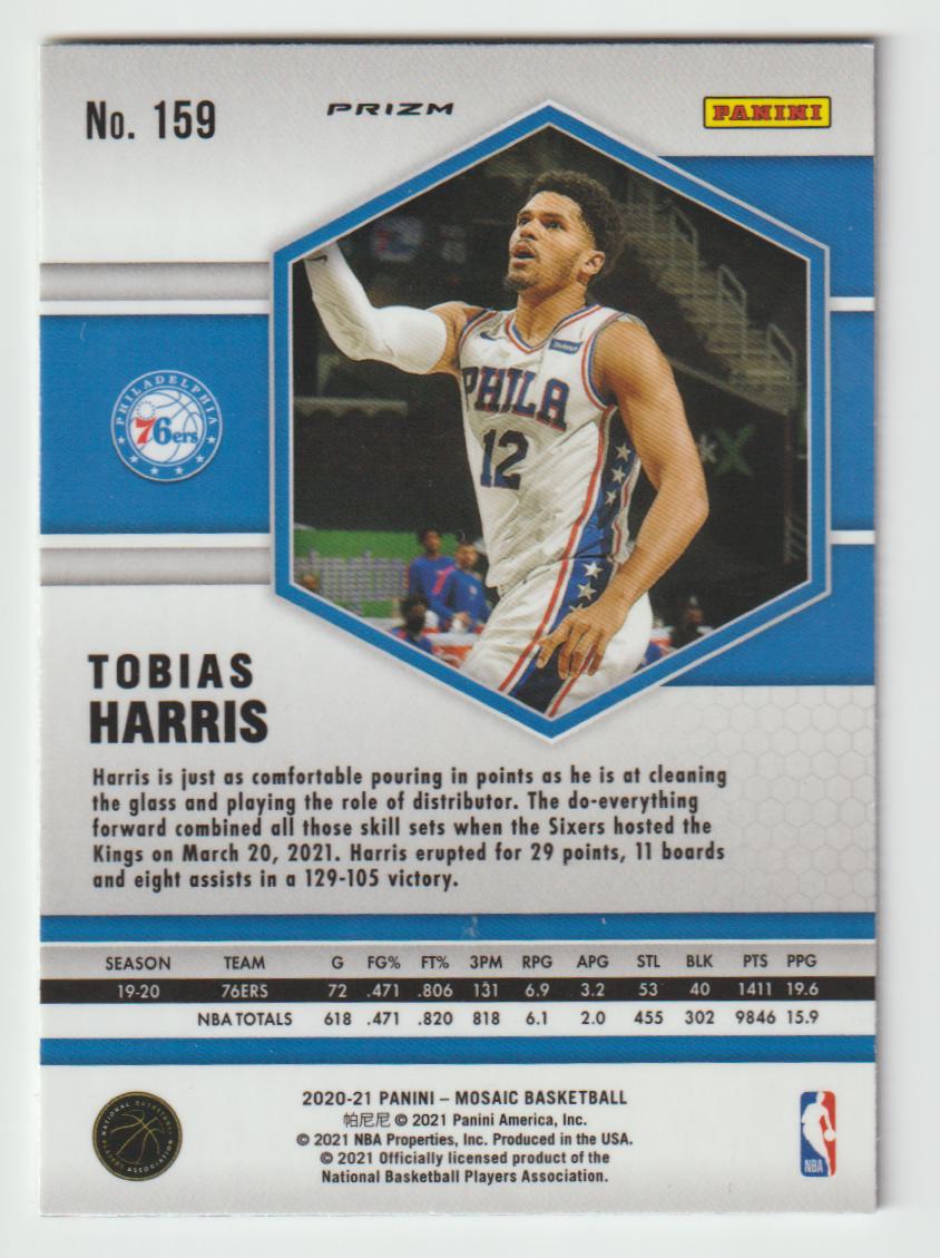 159 Tobias Harris - Philadelphia 76ers Green