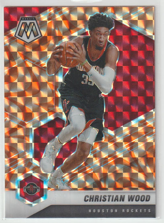 165 Christian Wood - Houston Rockets Reactive Orange