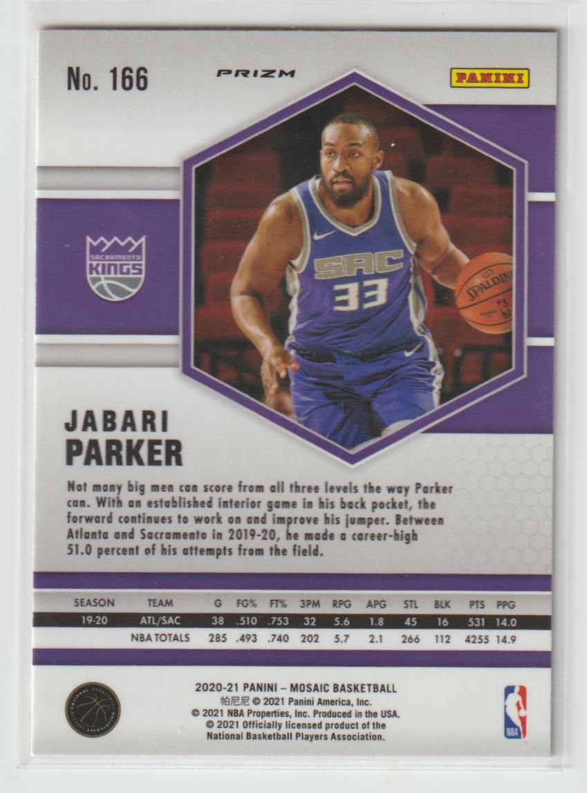 166 Jabari Parker - Sacramento Kings Camo Pink