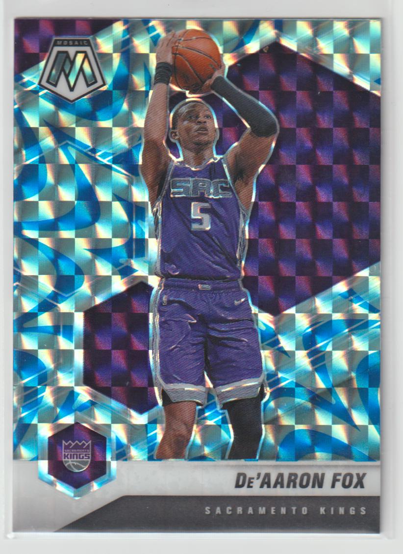 168 De'Aaron Fox - Sacramento Kings Reactive Blue