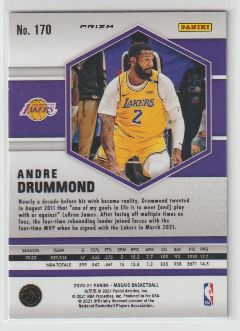 170 Andre Drummond - Los Angeles Lakers Fast Break