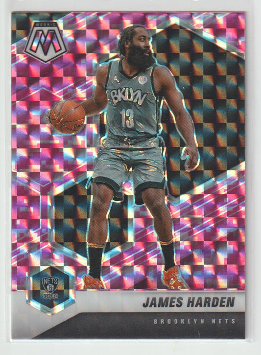 173 James Harden - Brooklyn Nets Camo Pink