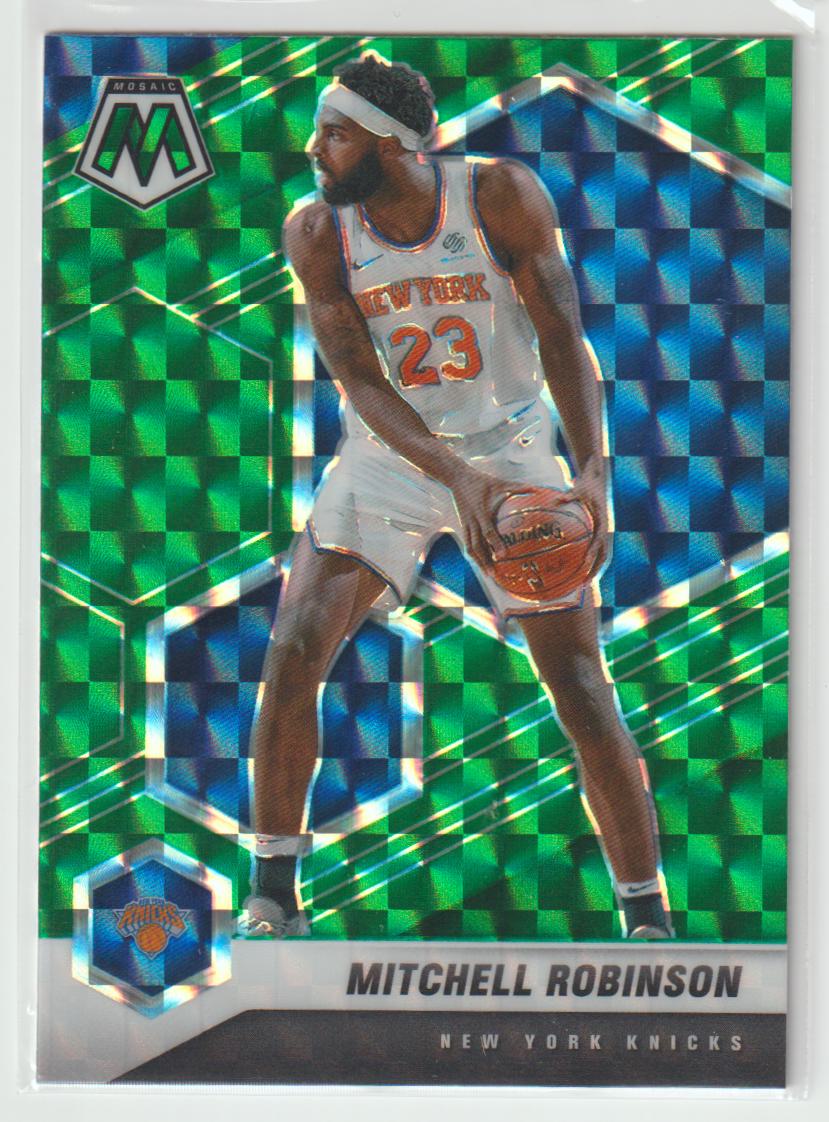 178 Mitchell Robinson - New York Knicks Green