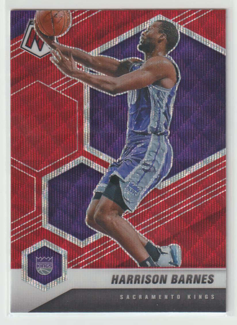 180 Harrison Barnes - Sacramento Kings Red Wave