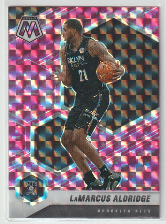 182 LaMarcus Aldridge - Brooklyn Nets Camo Pink