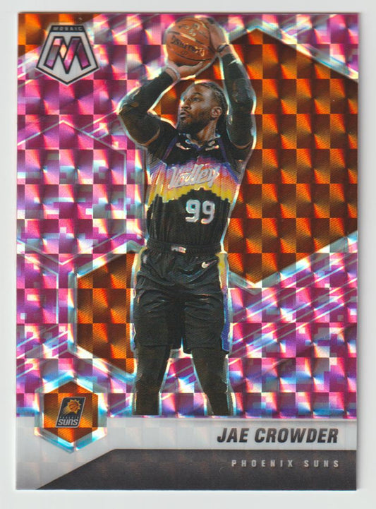 185 Jae Crowder - Phoenix Suns Camo Pink