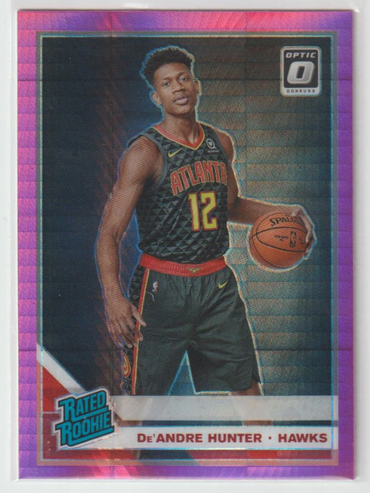 198 De'Andre Hunter - Atlanta Hawks Hyper Pink Prizm