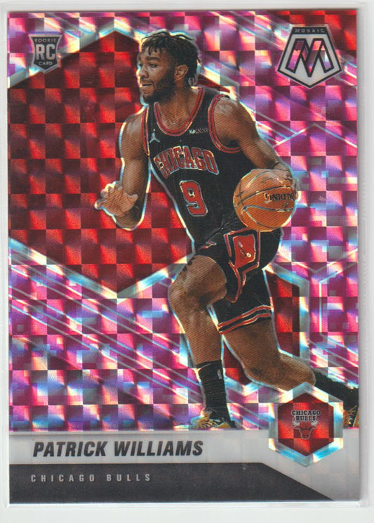 206 Patrick Williams - Chicago Bulls Camo Pink