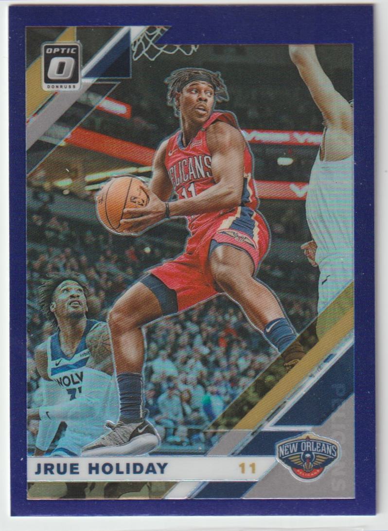 013 Jrue Holiday - New Orleans Pelicans Purple