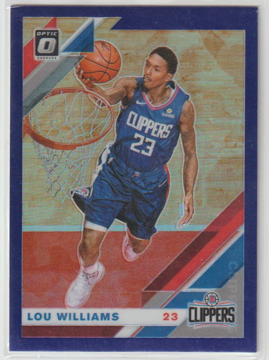 010 Lou Williams - Los Angeles Clippers Purple