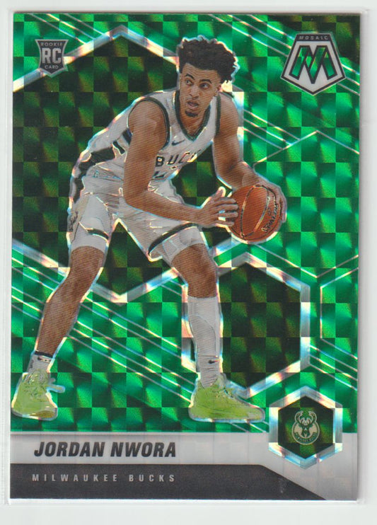 219 Jordan Nwora - Milwaukee Bucks Green