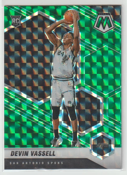 221 Devin Vassell - San Antonio Spurs Green