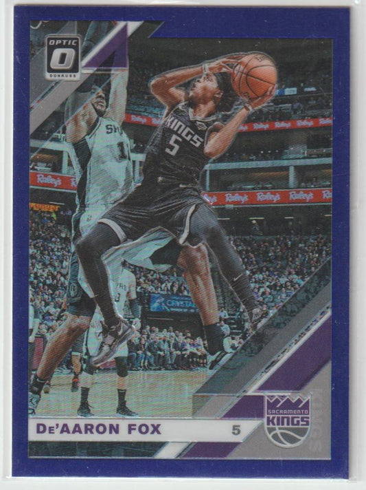 057 De'Aaron Fox - Sacramento Kings Purple