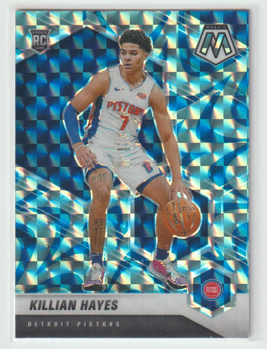 222 Killian Hayes - Detroit Pistons Reactive Blue