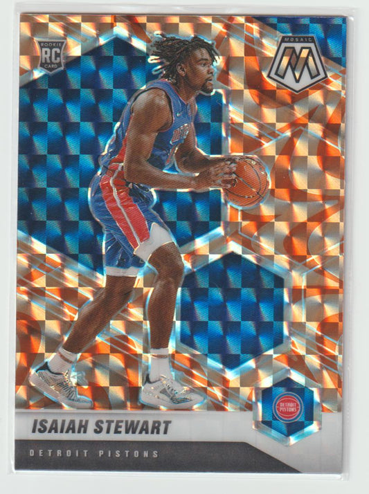 223 Isaiah Stewart - Detroit Pistons Reactive Orange