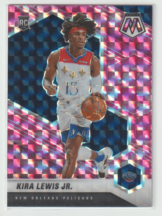 224 Kira Lewis Jr. - New Orleans Pelicans Camo Pink