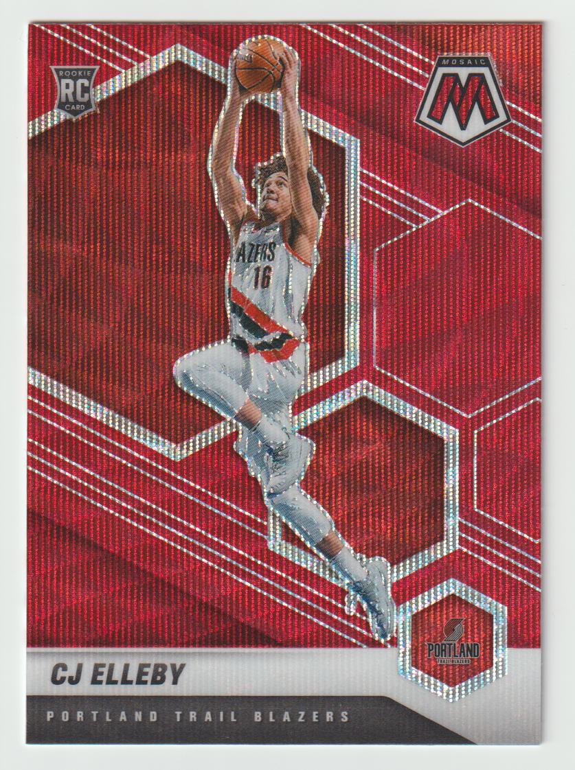 232 CJ Elleby - Portland Trail Blazers Red Wave