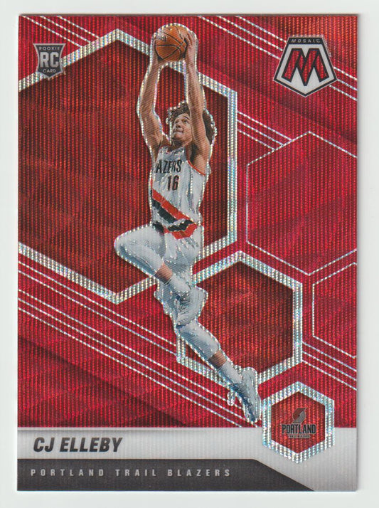 232 CJ Elleby - Portland Trail Blazers Red Wave