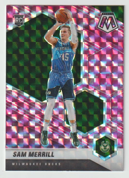 240 Sam Merrill - Milwaukee Bucks Camo Pink