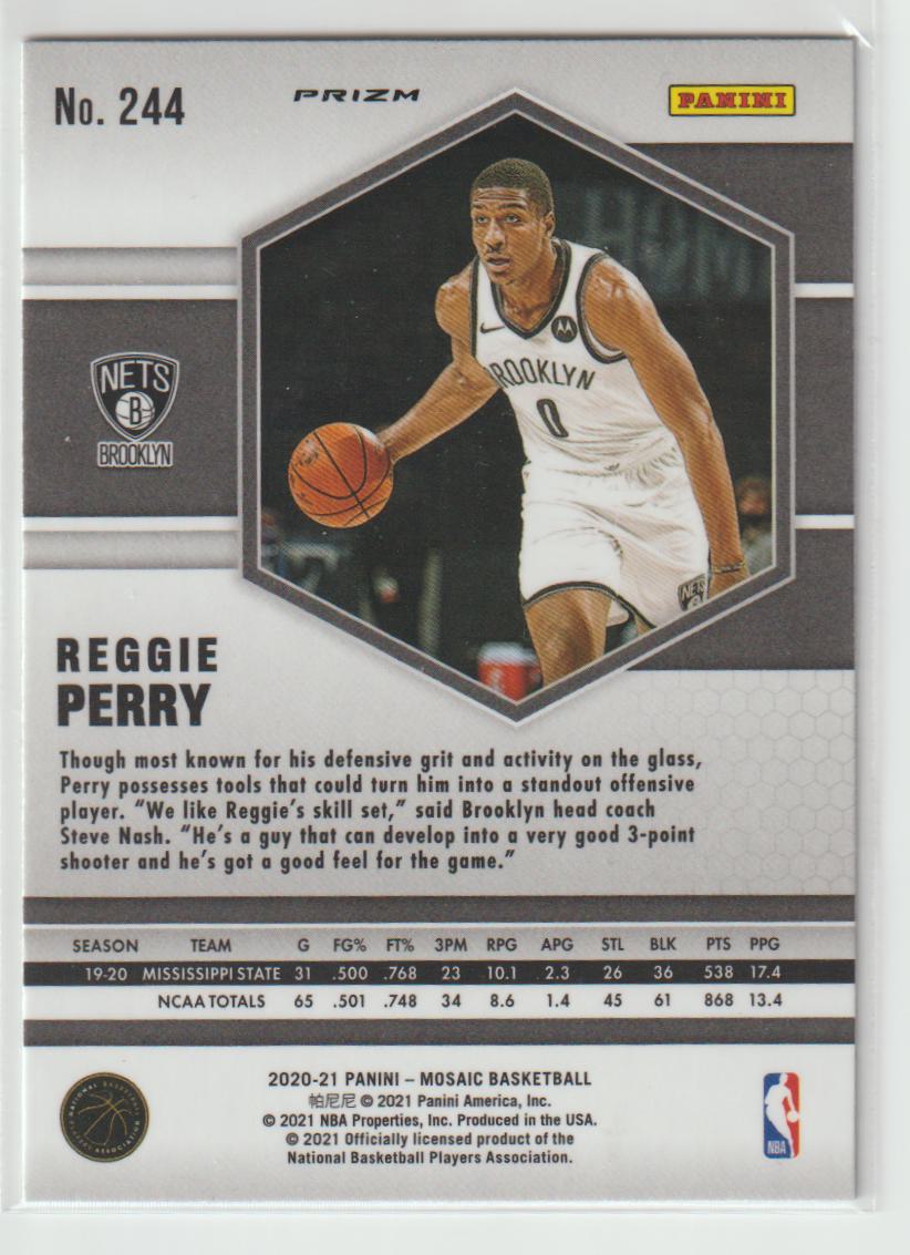 244 Reggie Perry - Brooklyn Nets Green