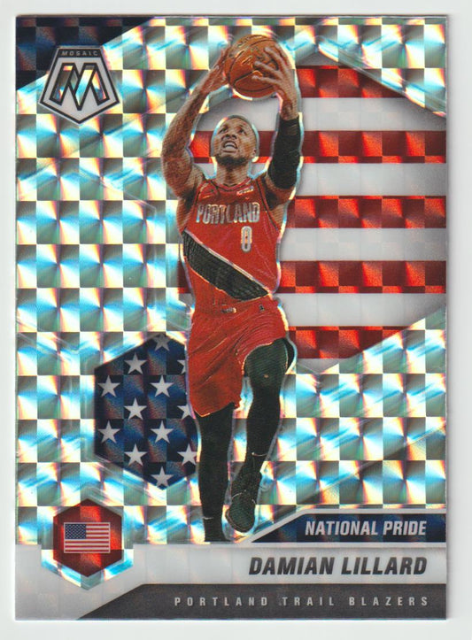 246 Damian Lillard - Portland Trail Blazers Mosaic