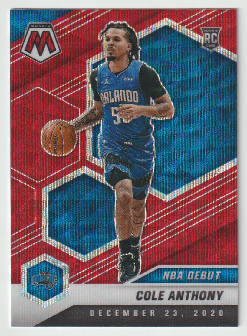 268 Cole Anthony - Orlando Magic Red Wave