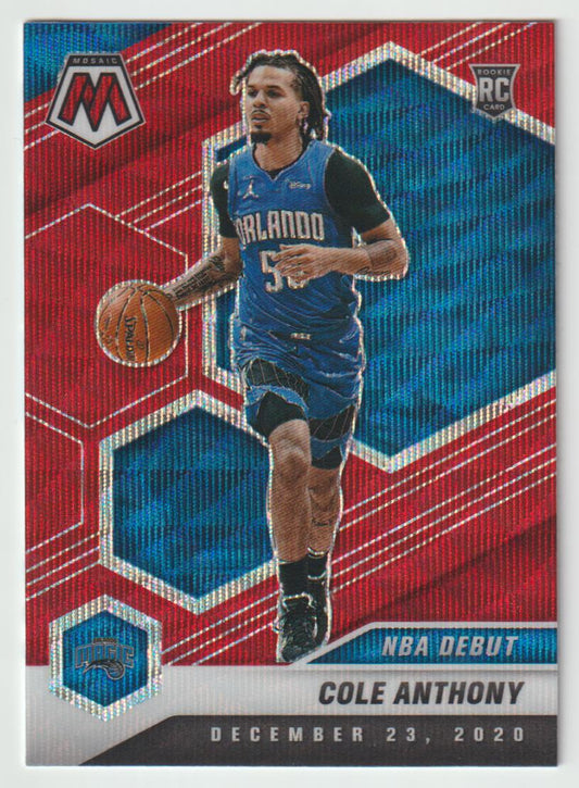 268 Cole Anthony - Orlando Magic Red Wave