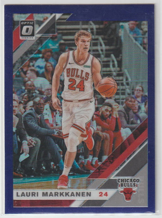 084 Lauri Markkanen - Chicago Bulls Purple