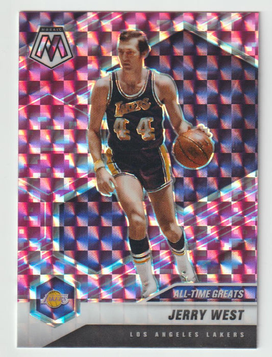 293 Jerry West - Los Angeles Lakers Camo Pink