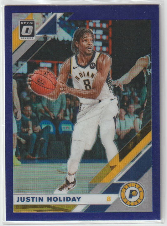 128 Justin Holiday - Indiana Pacers Purple