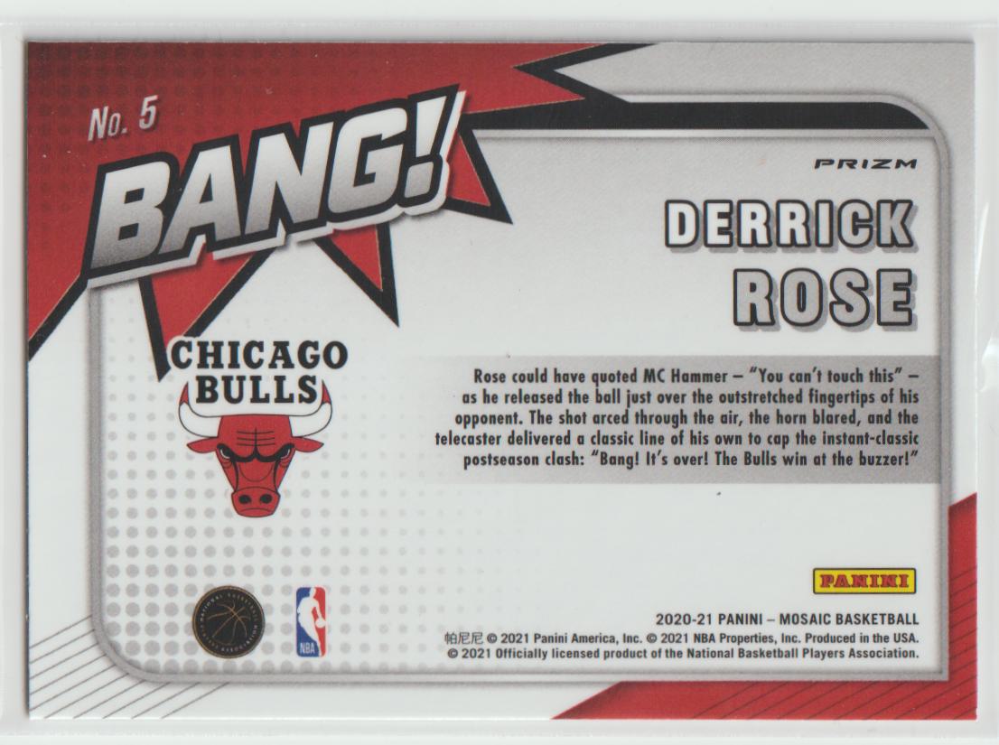 Bang 005 Derrick Rose - Chicago Bulls Green