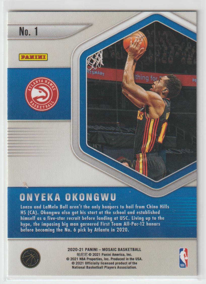 Blue Chips 001 Onyeka Okongwu - Atlanta Hawks