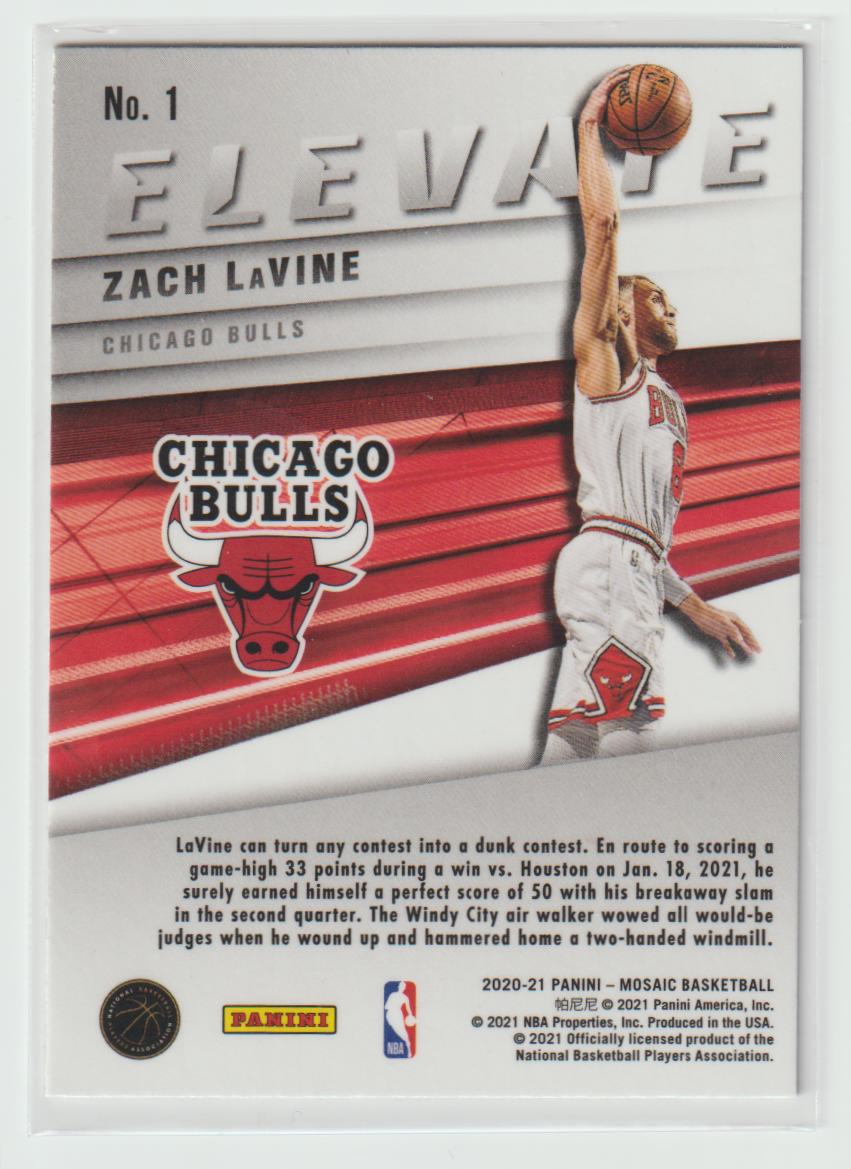 Elevate 001 Zach LaVine - Chicago Bulls