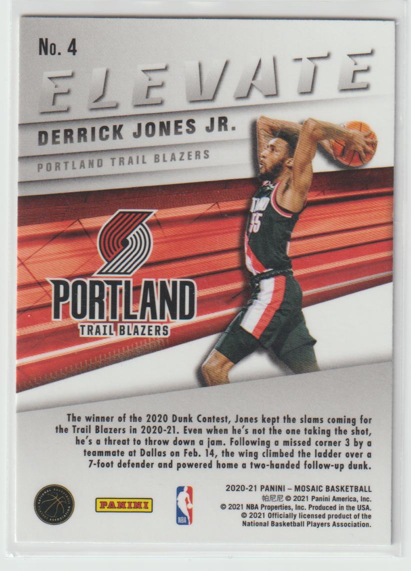 Elevate 004 Derrick Jones Jr. - Portland Trail Blazers