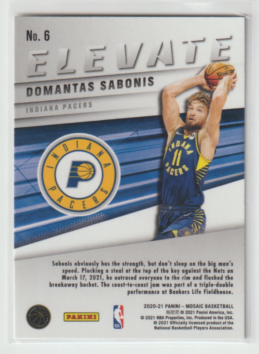 Elevate 006 Domantas Sabonis - Indiana Pacers