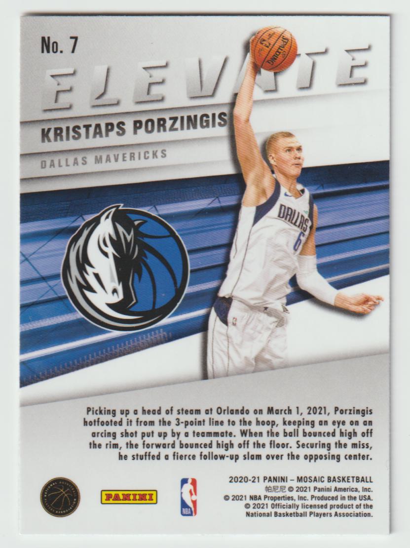 Elevate 007 Kristaps Porzingis - Dallas Mavericks