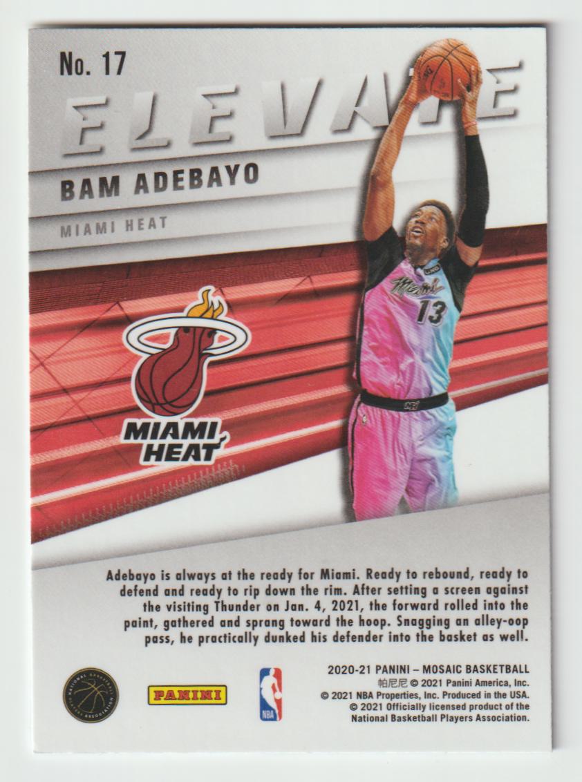 Elevate 017 Bam Adebayo - Miami Heat