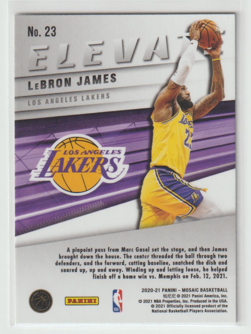 Elevate 023 LeBron James - Los Angeles Lakers