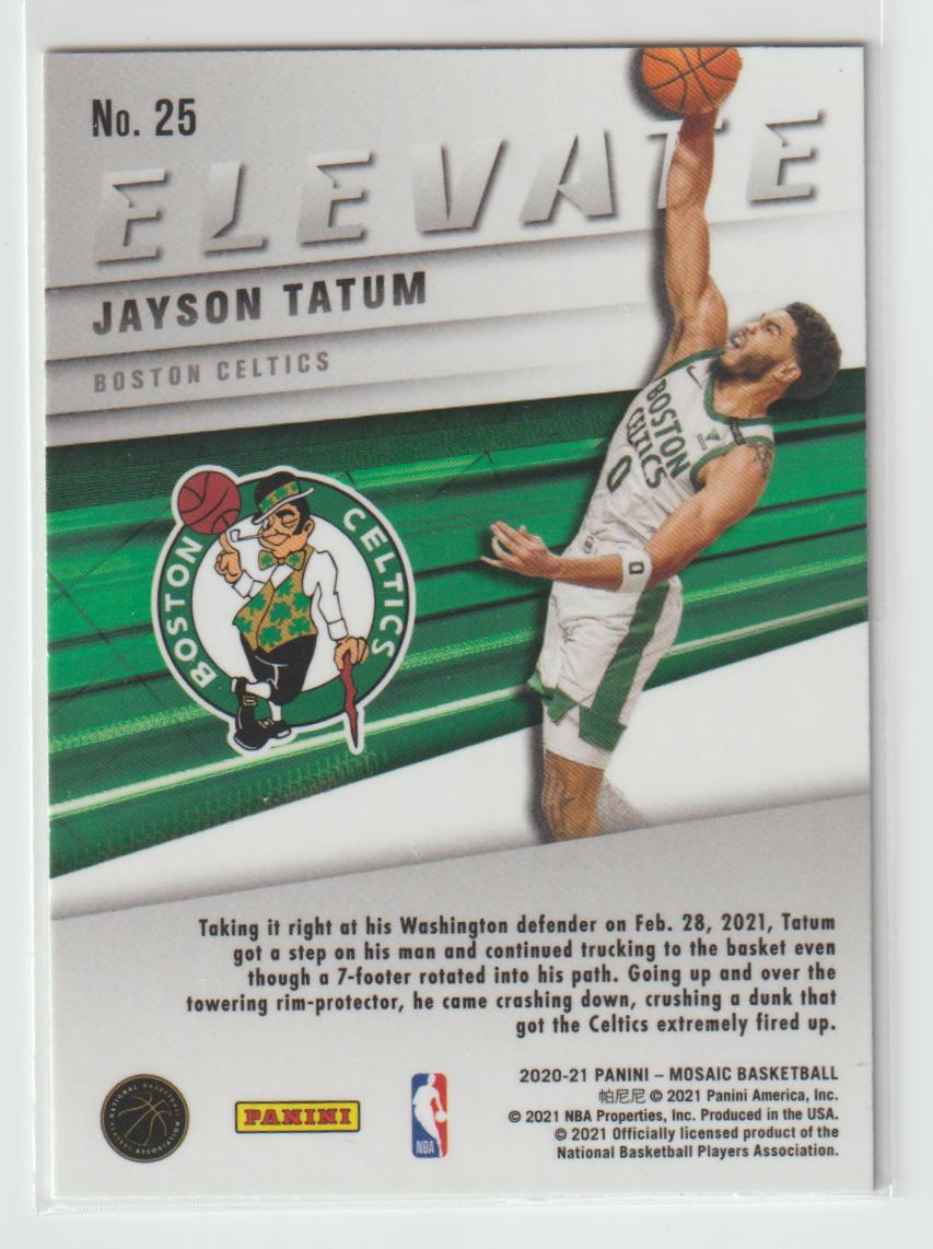 Elevate 025 Jayson Tatum - Boston Celtics