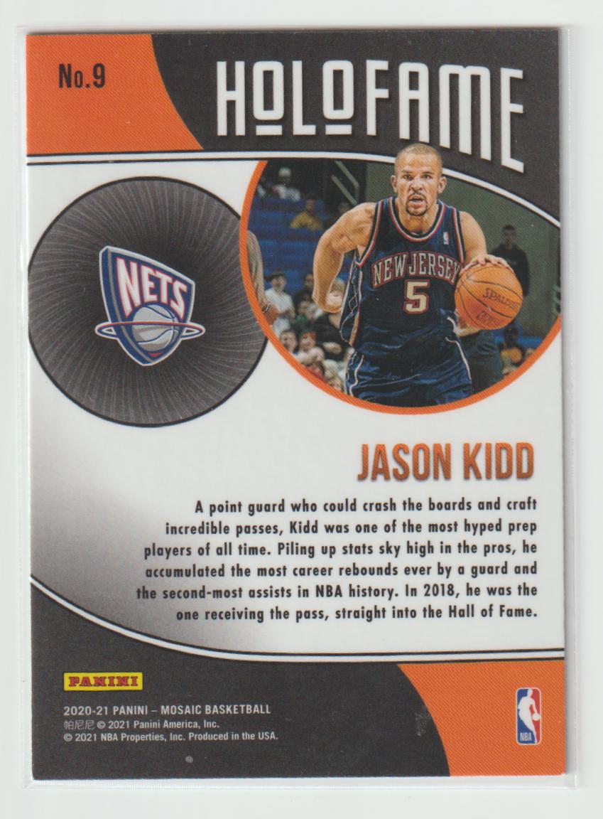 Holofame 009 Jason Kidd - New Jersey Nets