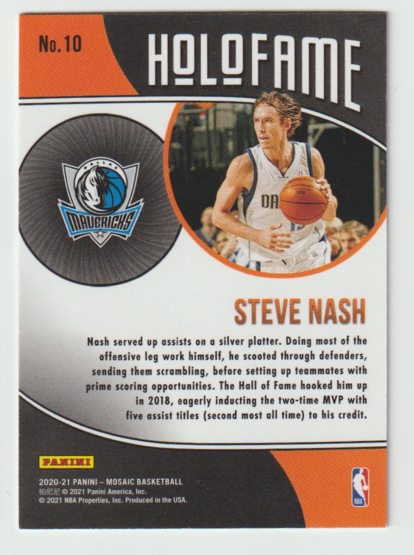 Holofame 010 Steve Nash - Dallas Mavericks