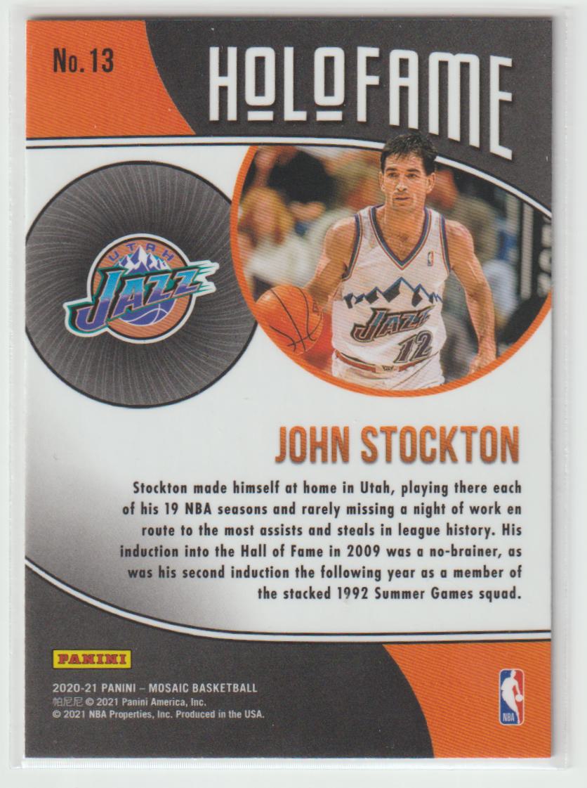 Holofame 013 John Stockton - Utah Jazz