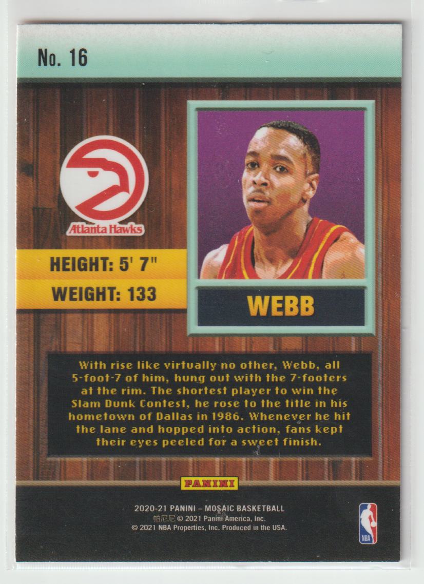 Jam Masters 016 Spud Webb - Atlanta Hawks