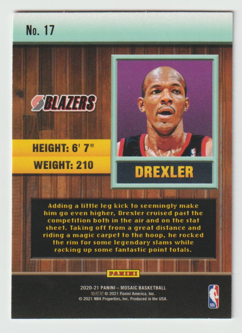 Jam Masters 017 Clyde Drexler - Portland Trail Blazers