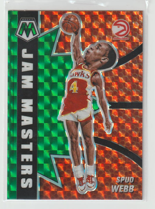 Jam Masters 016 Spud Webb - Atlanta Hawks  Green