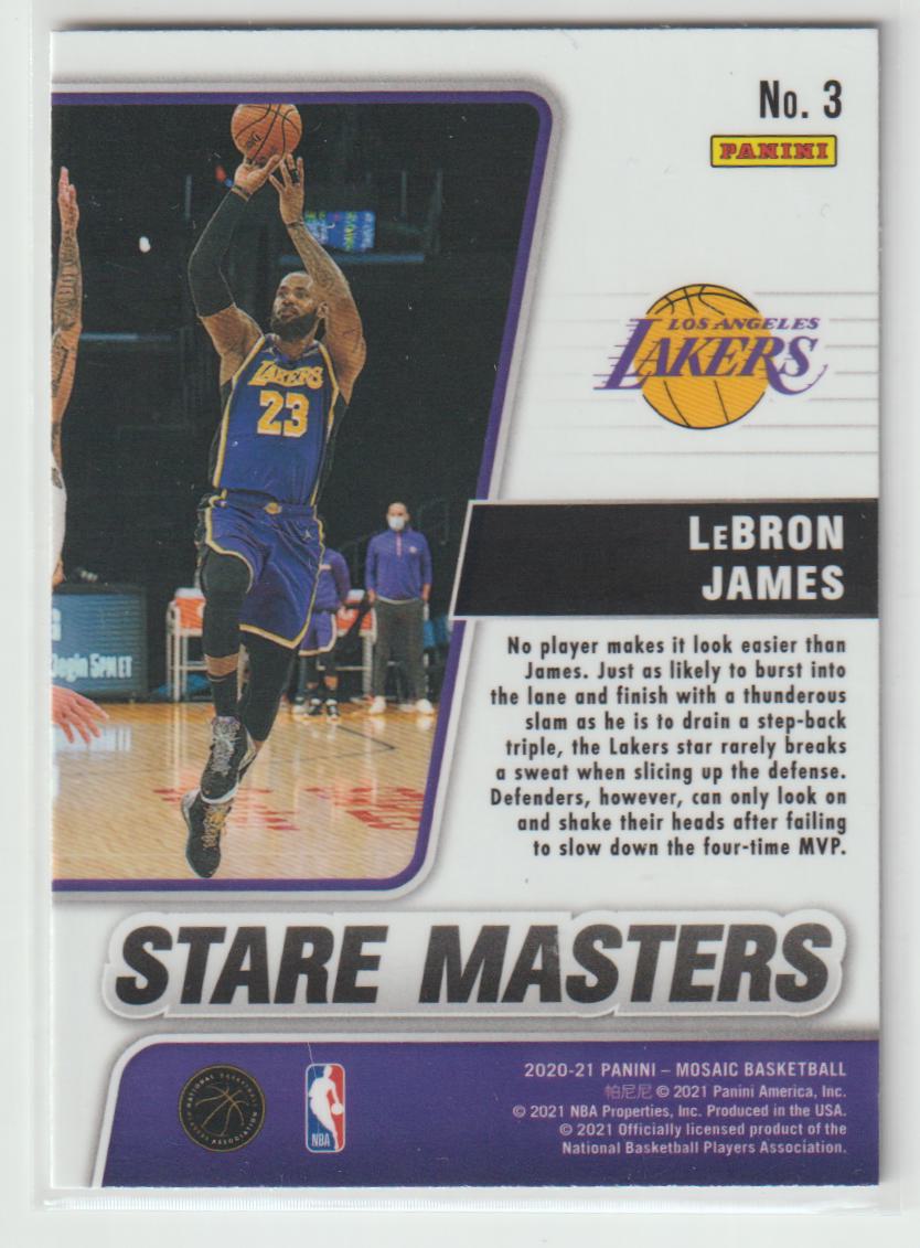 Stare Masters 003 LeBron James - Los Angeles Lakers